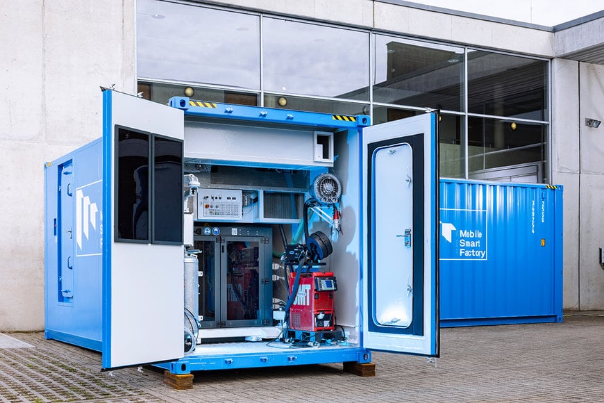 RHEINMETALL PRESENTS MOBILE SMART FACTORY FOR MOBILE PRODUCTION OF SPARE PARTS FOR BATTLE DAMAGE REPAIR